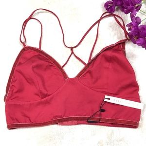 STYLESTALKER /EARTH RED/ GIGI BRALETTE SIZE SMALL